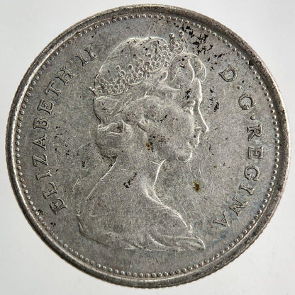 1968 Canada 25 Cents Silver Coin | Fine Collectable Grade