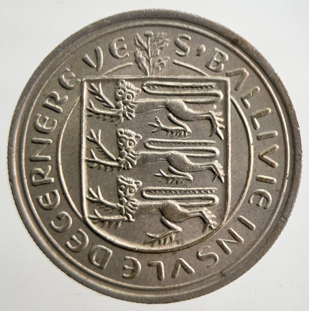 1968 Jersey 5p 5 Five-Pence Coin | Very High Grade | a4903