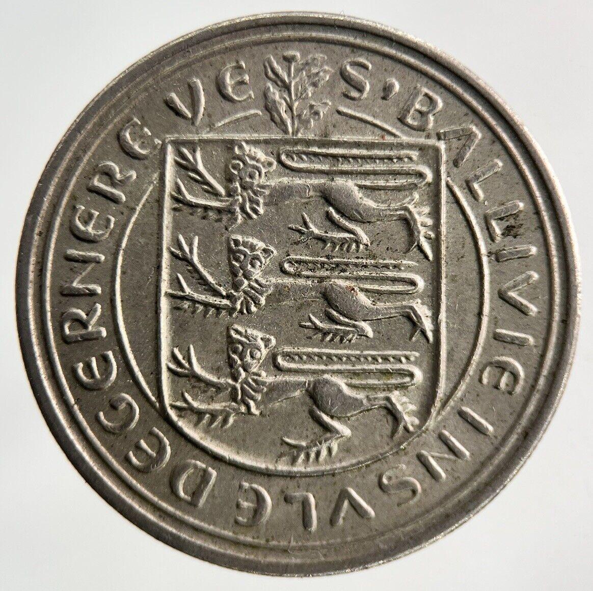 1968 Guernsey 5p Five-Pence Coin | Fine Collectable Grade