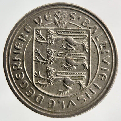 1968 Guernsey 5p Five-Pence Coin | Fine Collectable Grade