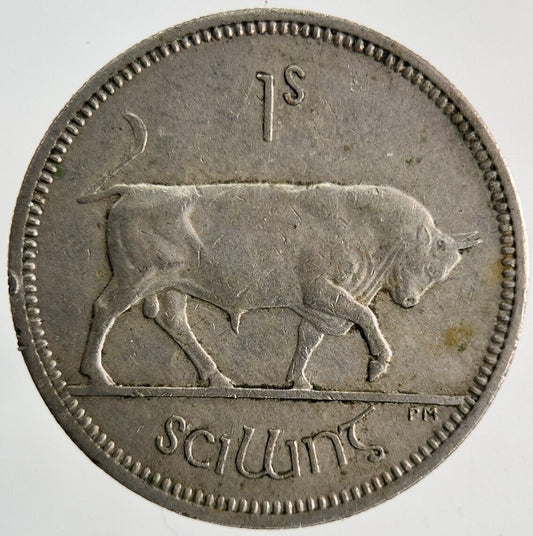 1968 Irish Shilling Bull Coin | Fine Collectable Grade