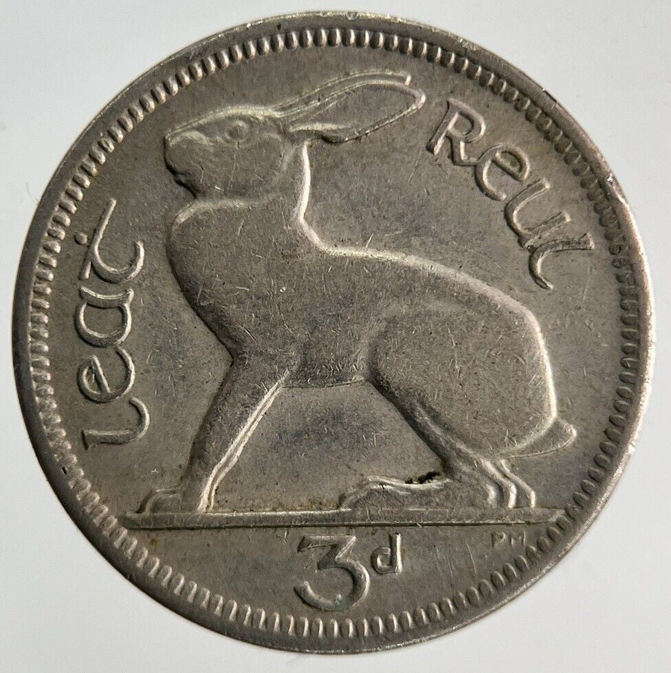1968 Irish Threepence Rabbit Coin | Fine Collectable Grade