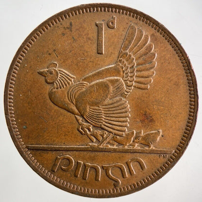 1968 Irish One Penny Coin | Very High Grade