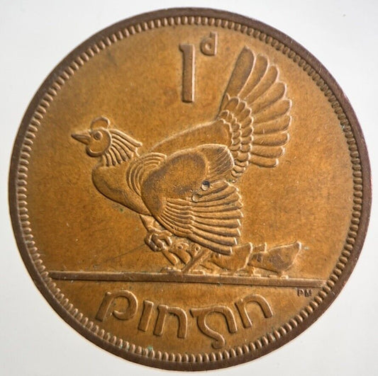 1968 Irish Penny Coin | Very High Grade | a4711