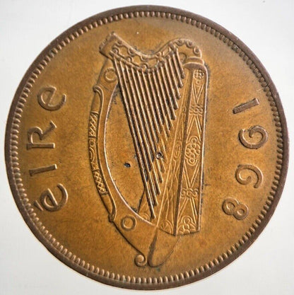 1968 Irish Penny Coin | Very High Grade | a4711