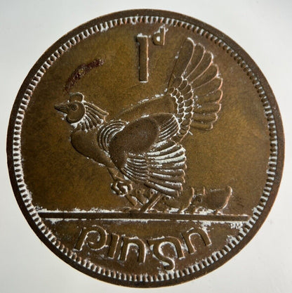 1968 Irish One Penny Coin | Fine Collectable Grade