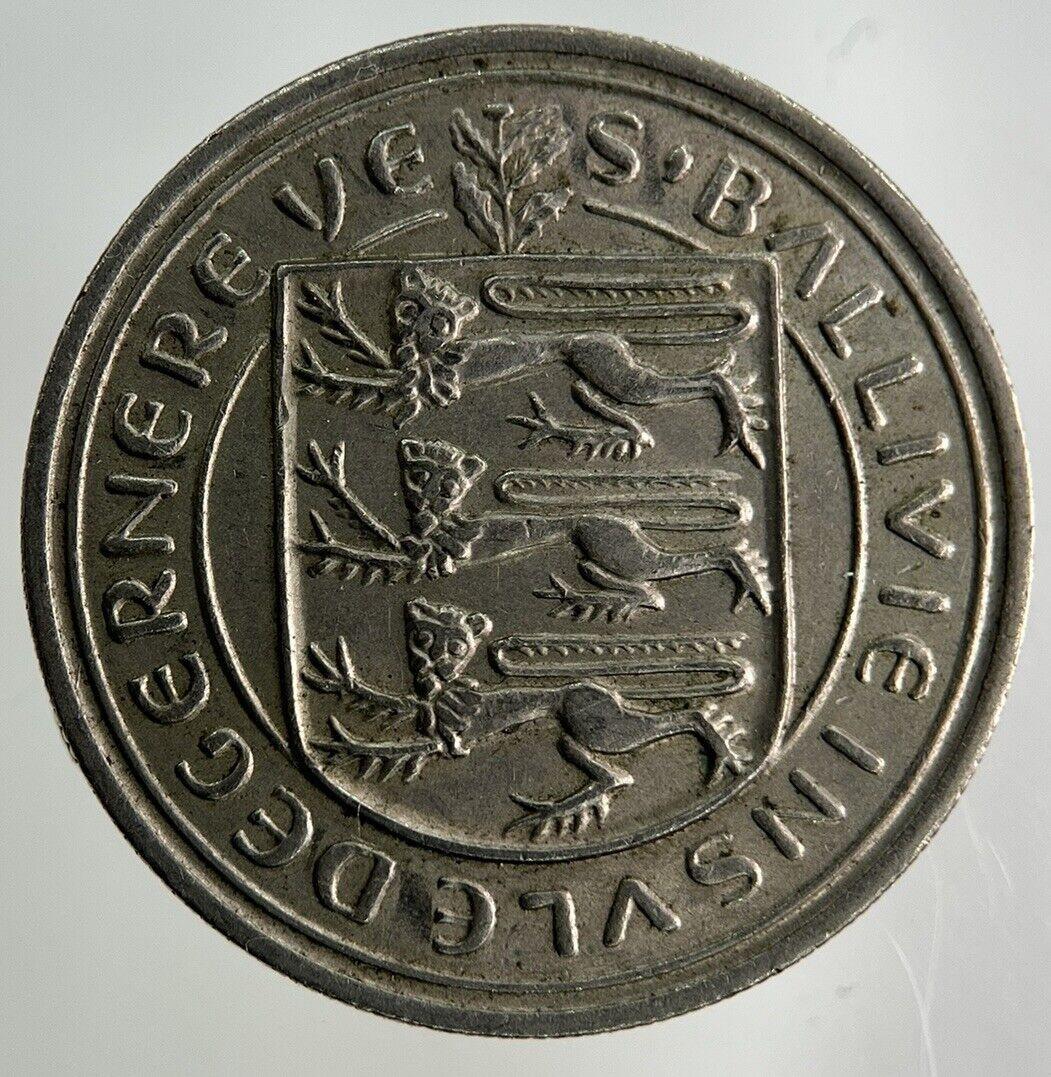 1968 Guernsey 5p Five-Pence Coin | Fine Collectable Grade