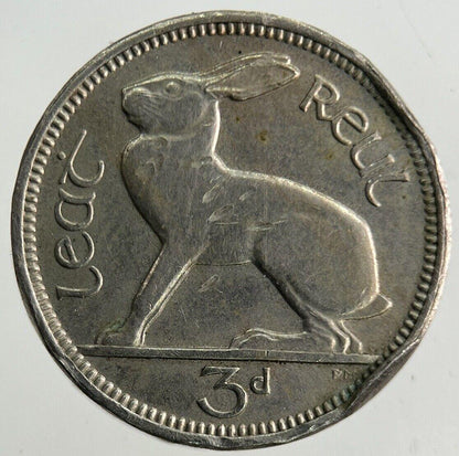 1968 Irish Threepence Coin | Fine Collectable Grade