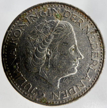 1968 Netherlands 1 Gulden Coin | Fine Collectable Grade
