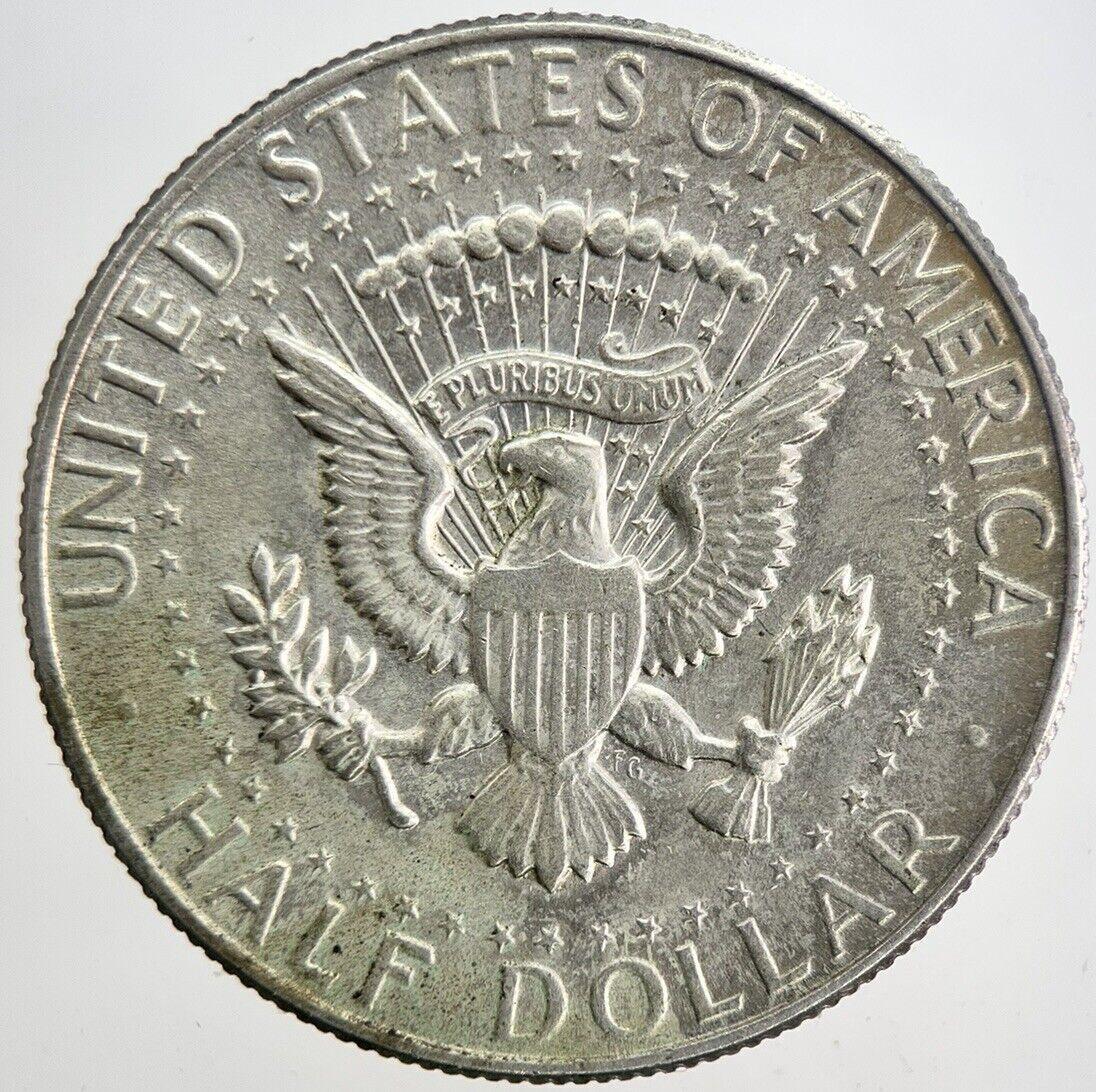 1968-D US USA Kennedy Half Dollar Silver Coin | Very High Grade | a6194