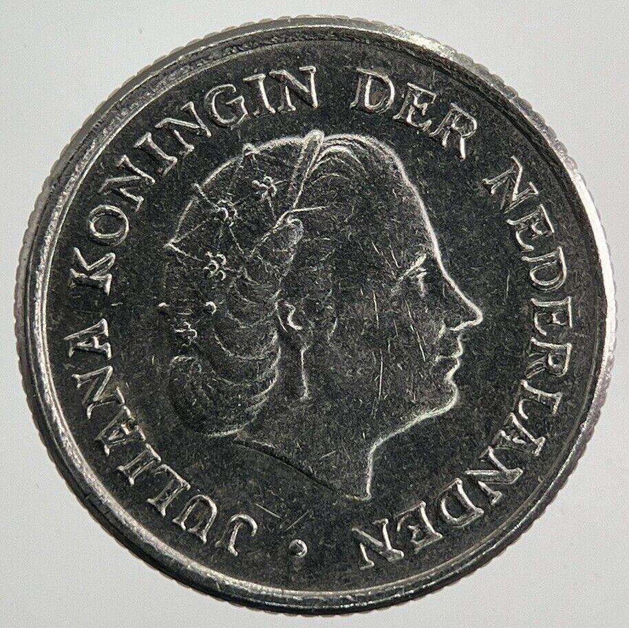 1968 Netherlands 10 Cents Coin | Very High Grade