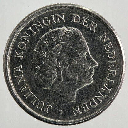 1968 Netherlands 10 Cents Coin | Very High Grade