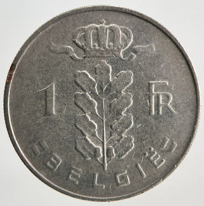 1969 Belgium 1 Franc Coin | Fine Collectable Grade