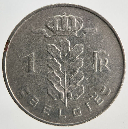 1969 Belgium 1 Franc Coin | Fine Collectable Grade