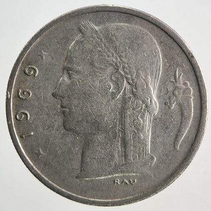 1969 Belgium 1 Franc Coin | Fine Collectable Grade