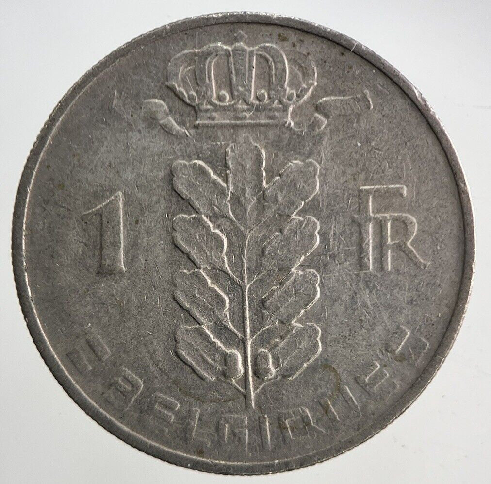 1969 Belgium 1 Franc Coin | Fine Collectable Grade