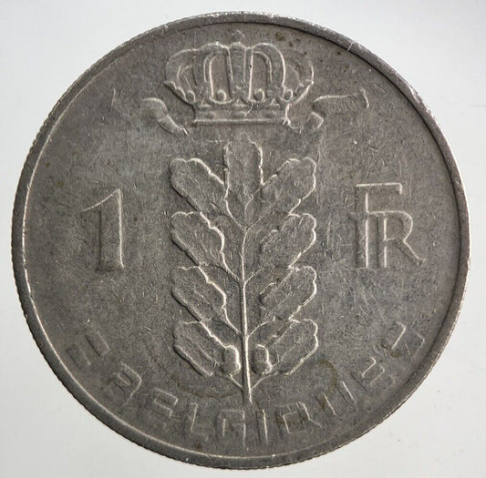 1969 Belgium 1 Franc Coin | Fine Collectable Grade