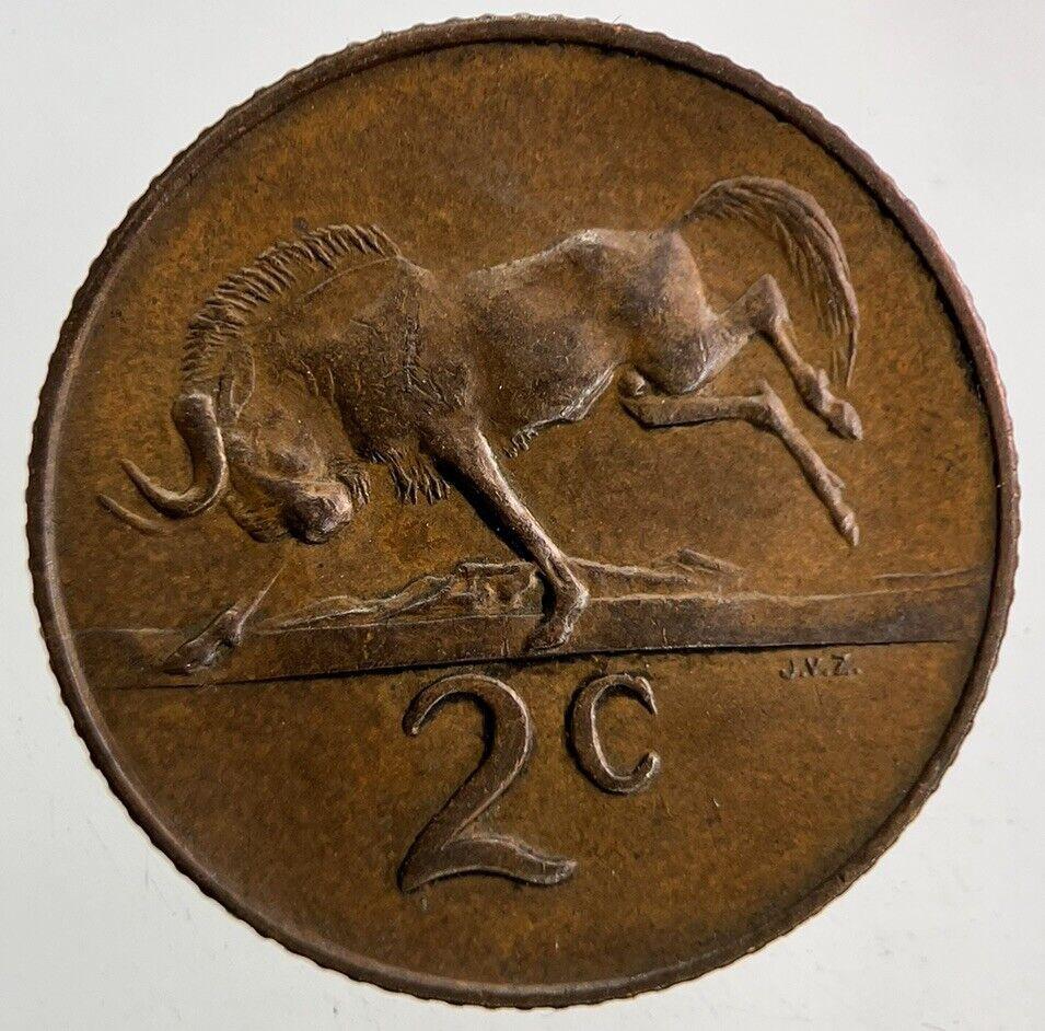 1968 South Africa 2 Cents Coin | Fine Collectable Grade