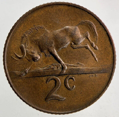 1968 South Africa 2 Cents Coin | Fine Collectable Grade