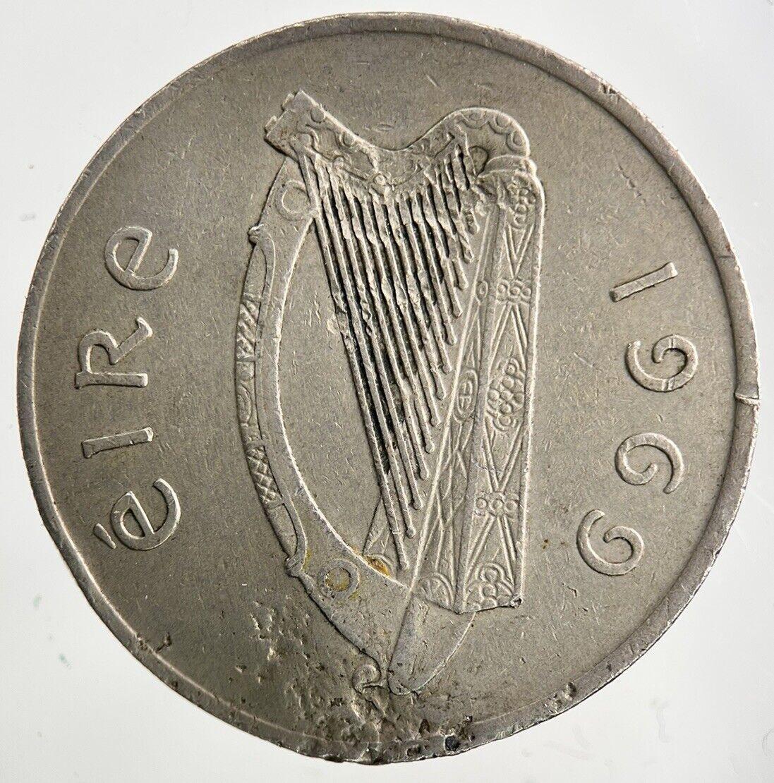 1969 Bent Irish 10p Ten-Pence Coin | Collectable Grade