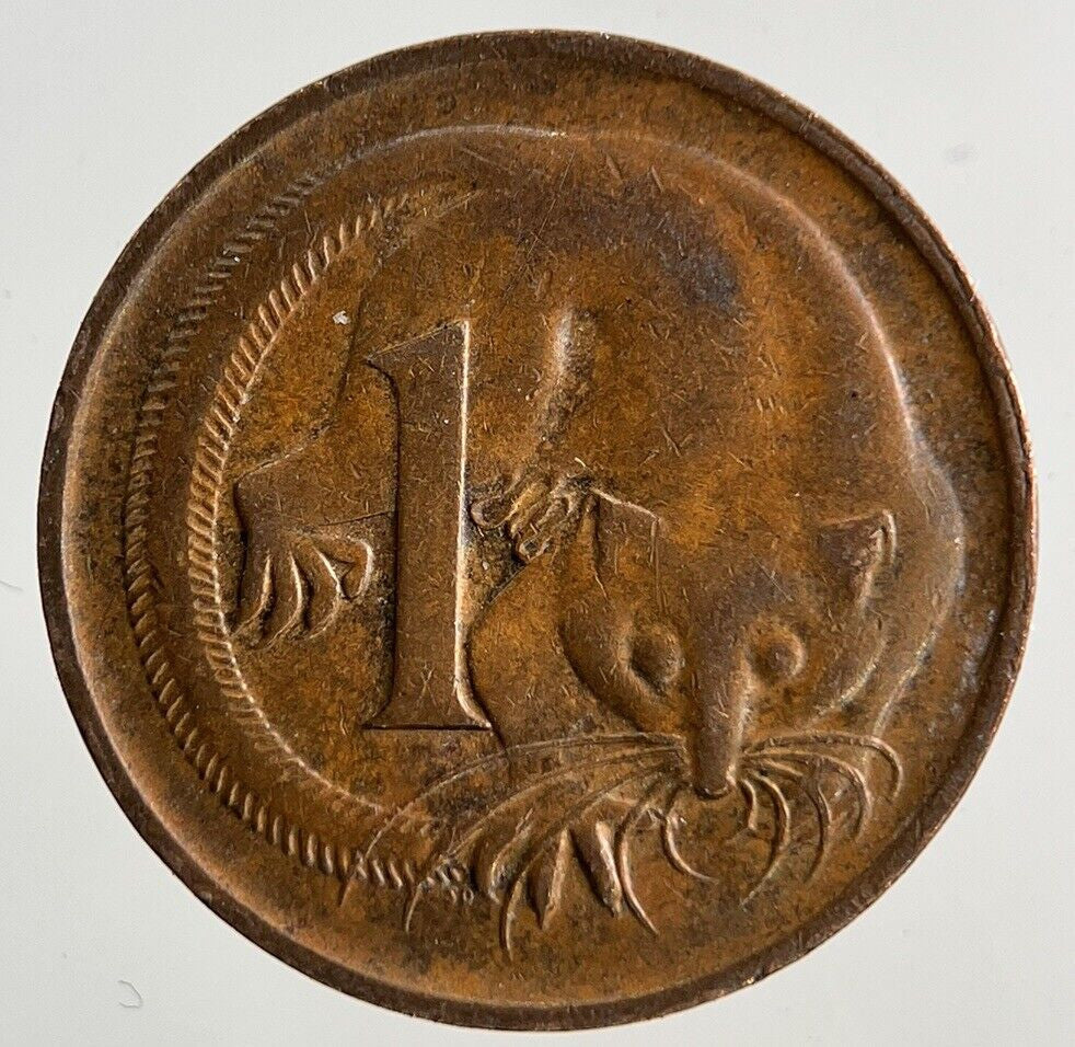 1969 Australia 1 Cent Coin | Fine Collectable Grade