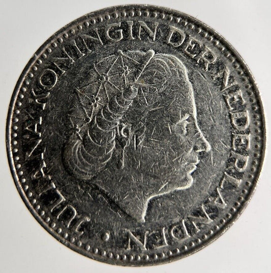 1969 Netherlands 1 Gulden Coin | Fine Collectable Grade