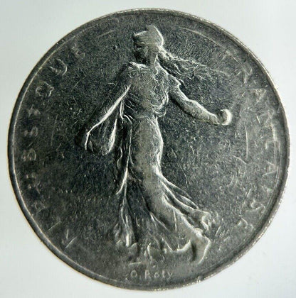 1969 France 1 Franc Coin | Fine Collectable Grade