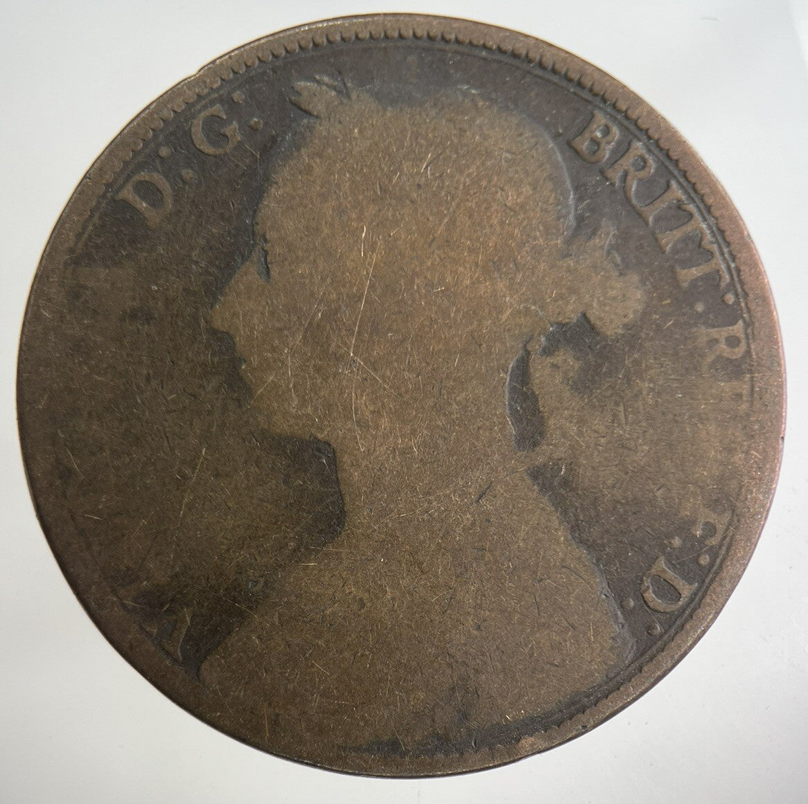 1882 Victoria One Penny Coin | Collectable Grade