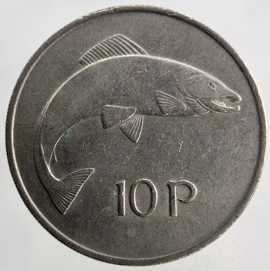 1969 Irish 10p Ten-Pence Coin | Very High Grade