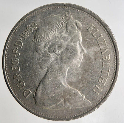 1969 Elizabeth II 10p 10 Ten Pence Coin | Fine Collectable Grade