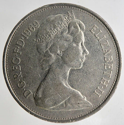 1969 Elizabeth II 10p 10 Ten Pence Coin | Fine Collectable Grade