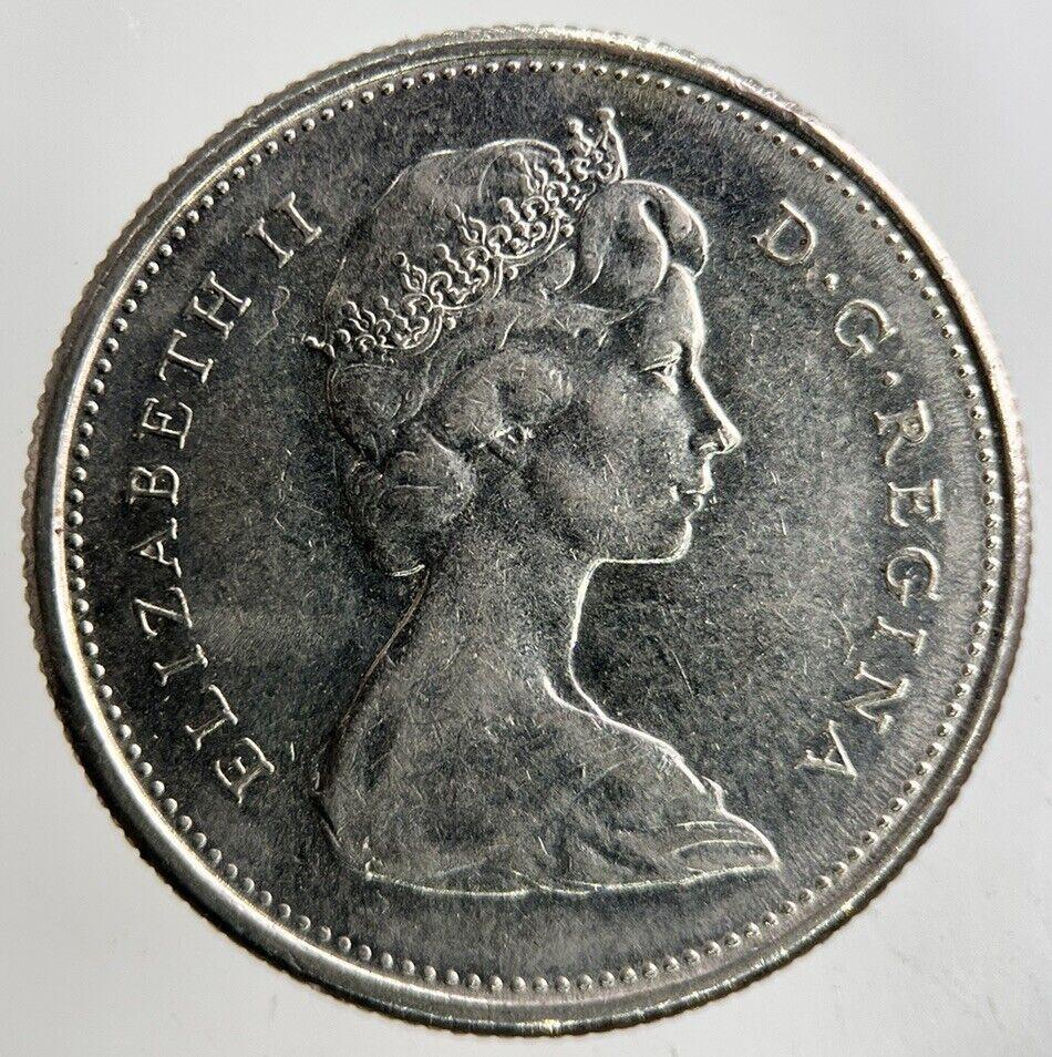 1969 Canada 25 Cents Coin | Fine Collectable Grade