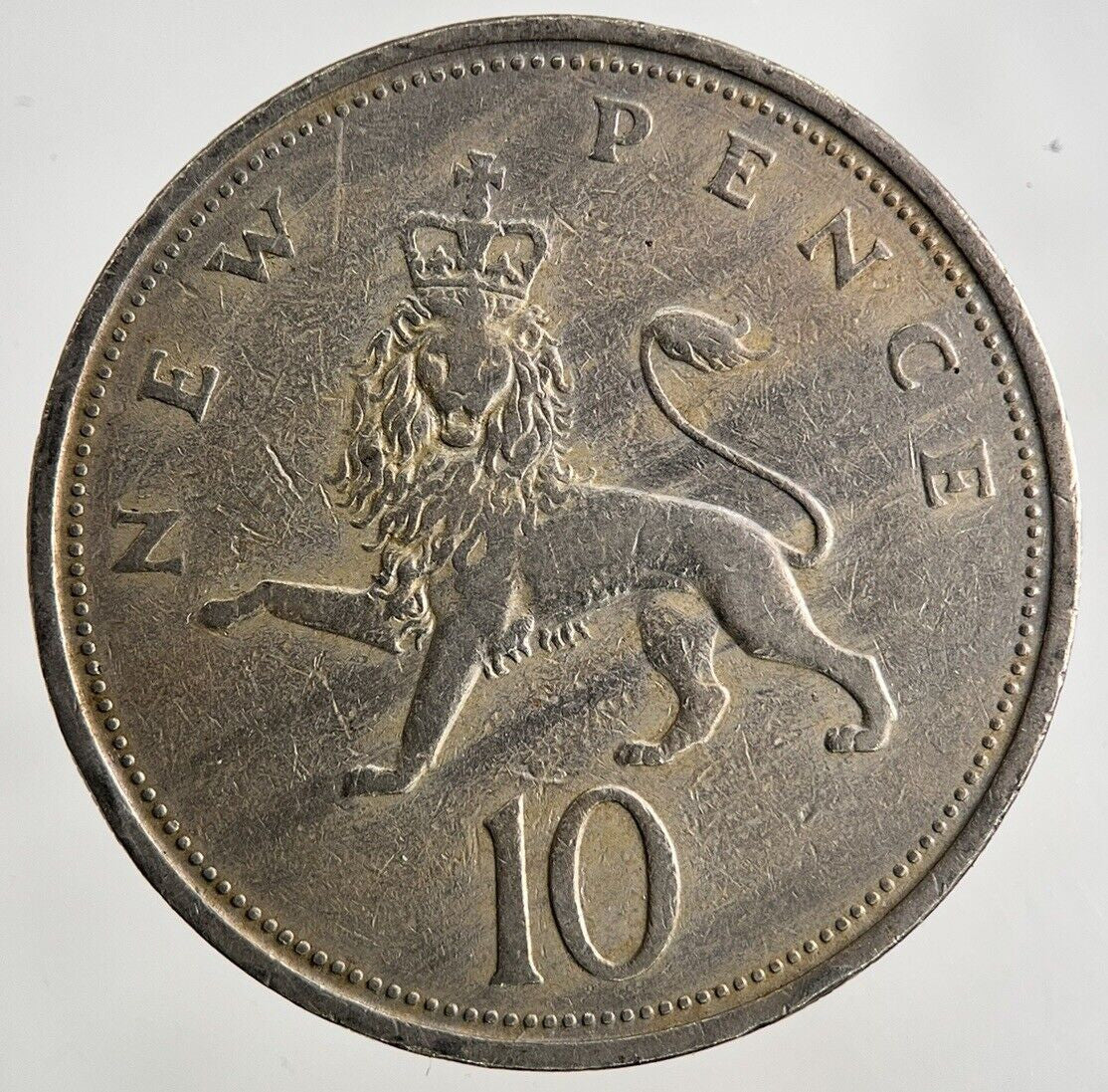 1969 Elizabeth II 2nd 10p Ten-Pence Coin | Fine Collectable Grade
