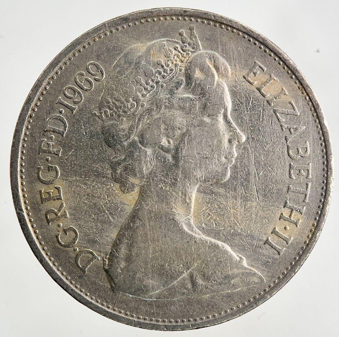 1969 Elizabeth II 2nd 10p Ten-Pence Coin | Fine Collectable Grade