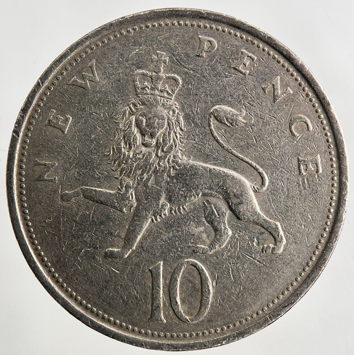 1969 Elizabeth II 2nd 10p Ten-Pence Coin | Fine Collectable Grade