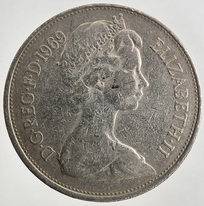 1969 Elizabeth II 2nd 10p Ten-Pence Coin | Fine Collectable Grade