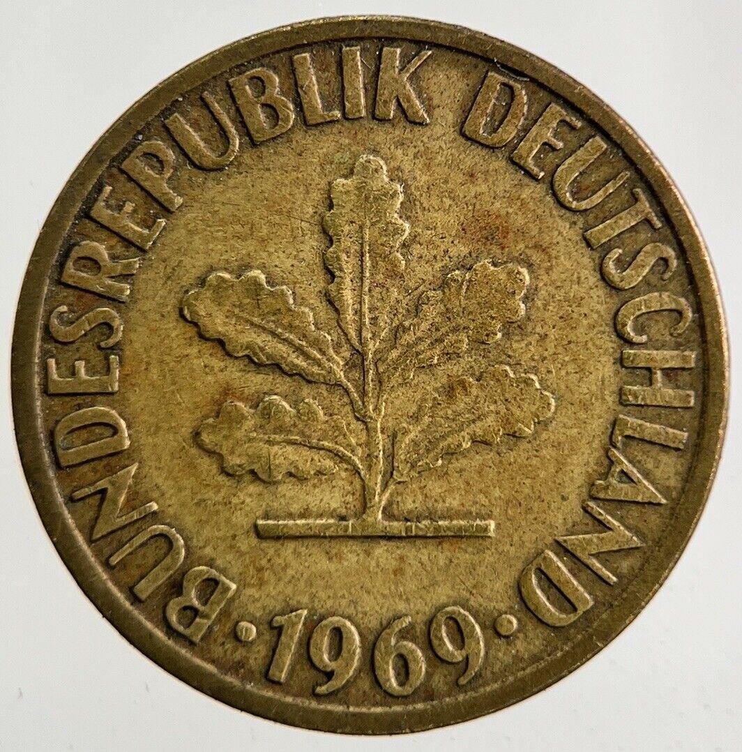 1969 Germany 5 Pfennig Coin | Fine Collectable Grade