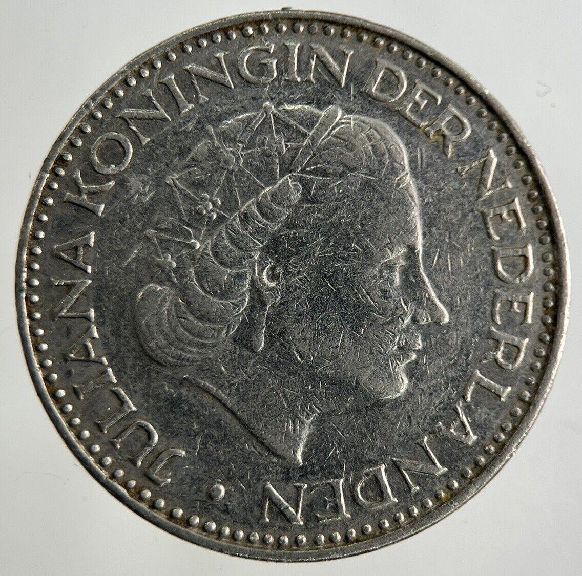 1969 Netherlands 1 Gulden Coin | Fine Collectable Grade