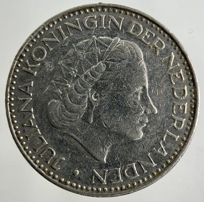 1969 Netherlands 1 Gulden Coin | Fine Collectable Grade