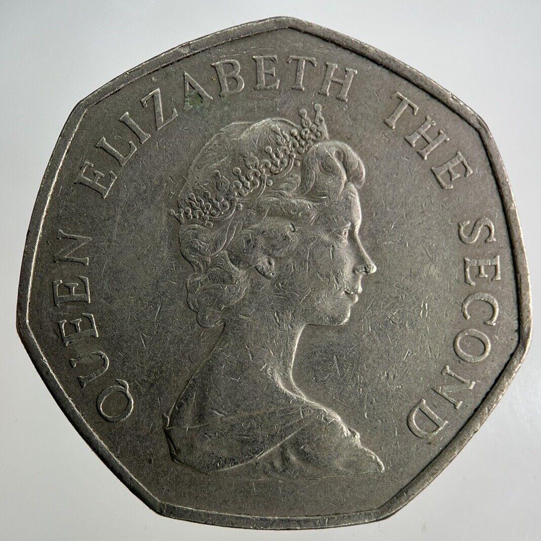 1969 Jersey 50p Fifty-Pence Coin | Fine Collectable Grade