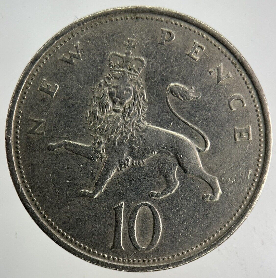 1969 Elizabeth II 2nd 10p Ten-Pence Coin | Fine Collectable Grade
