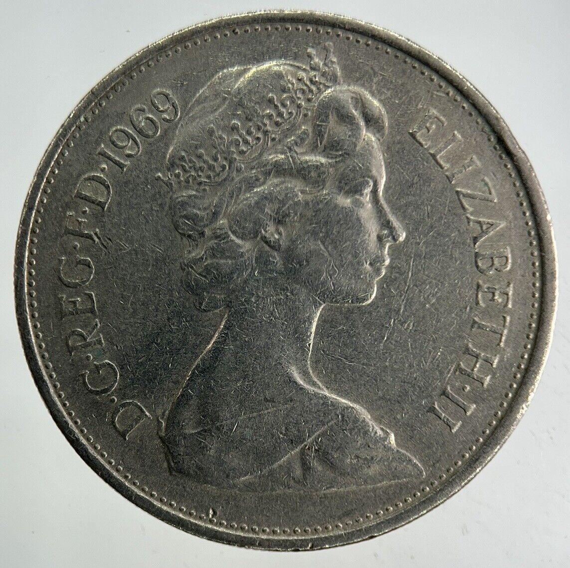 1969 Elizabeth II 2nd 10p Ten-Pence Coin | Fine Collectable Grade
