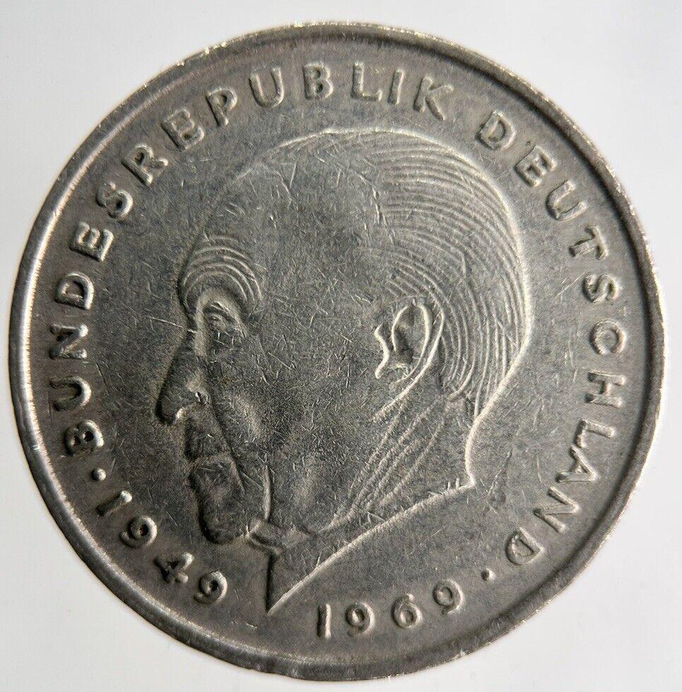1970 Germany 2 Mark Coin | Fine Collectable Grade