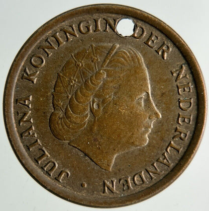 1969 Netherlands 1 Cent Coin | Fine Collectable Grade
