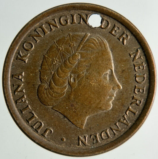1969 Netherlands 1 Cent Coin | Fine Collectable Grade