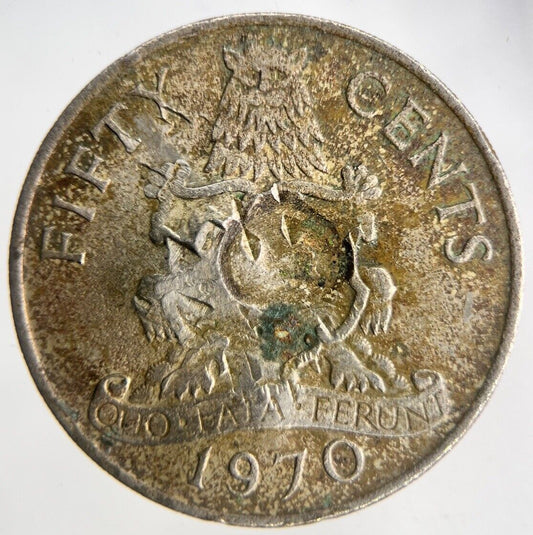 1970 Bermuda 50 Cents Coin | Collectable Grade