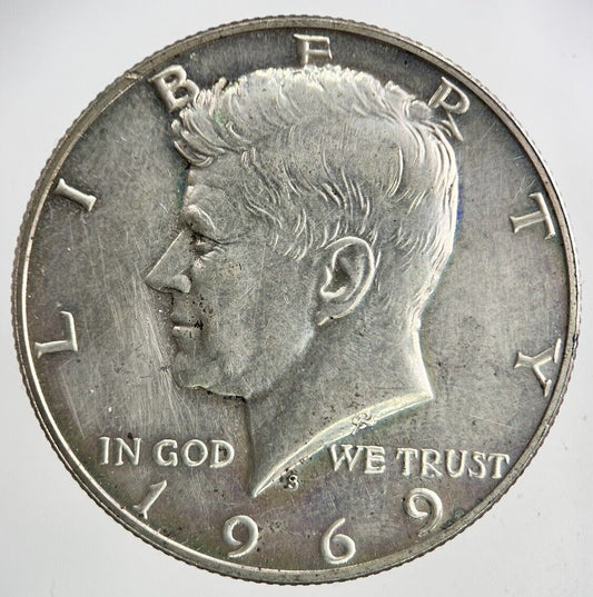 1969-S US USA Quarter Dollar Silver Coin | Fine Collectable Grade