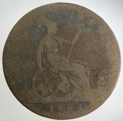 1883 Victoria One Penny Coin | Collectable Grade