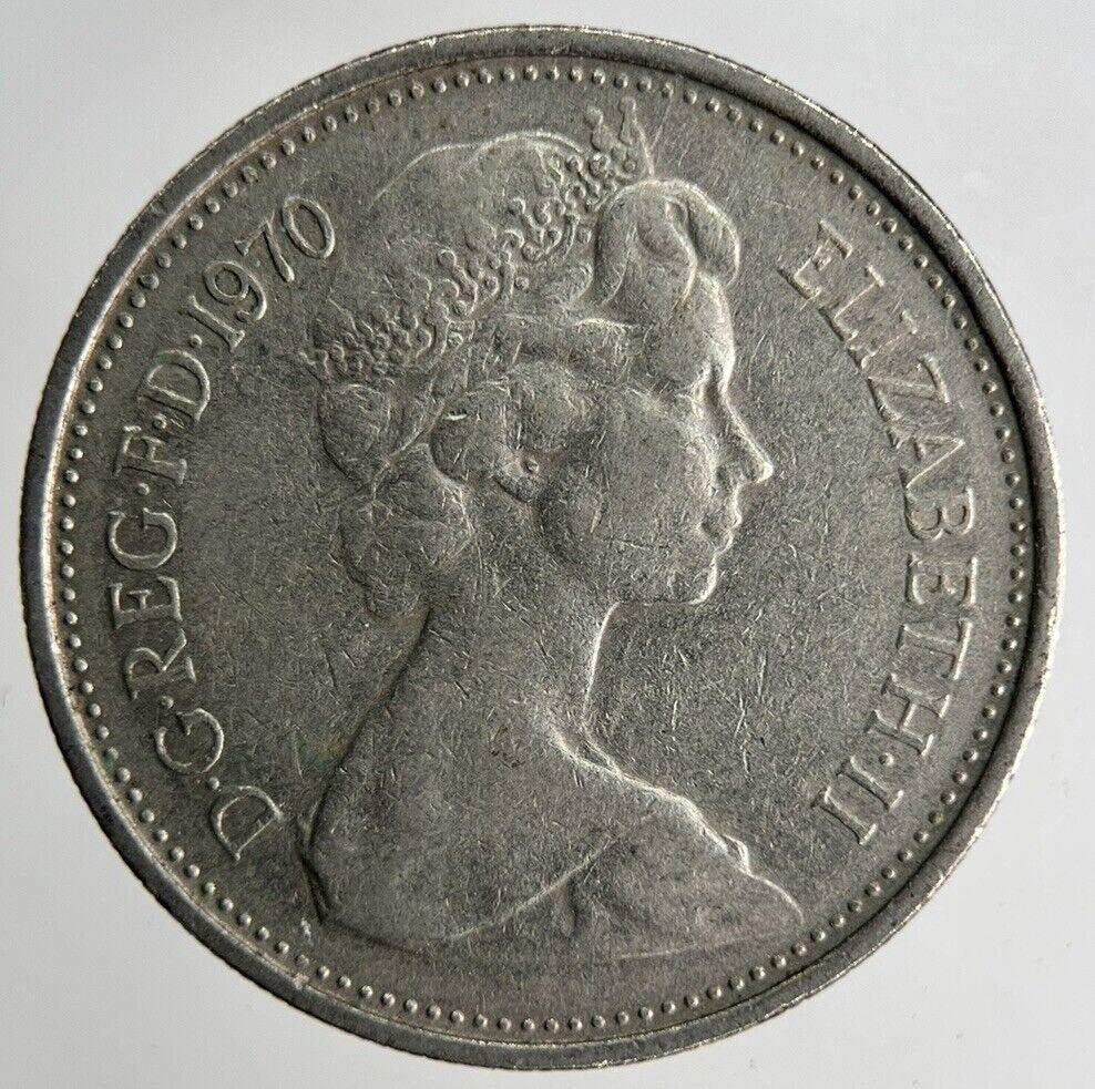 1970 Elizabeth II 5p Five 5 Pence Coin | Fine Collectable Grade