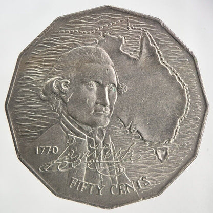 1970 Australia 50 Cents Coin | Fine Collectable Grade